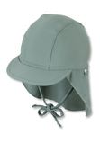 Sterntaler Badmuts met nekbescherming, effen uv-badmuts met nekbescherming en trekkoord, uniseks