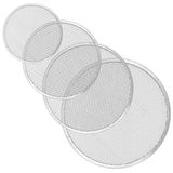 García de Pou 148.80 Spalier Pizza, diameter 33 cm, set 72, zilver