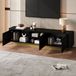 MODFU TV-Meubel Zwart MDF en Spaanplaat 170 x 40,5 x 47 cm