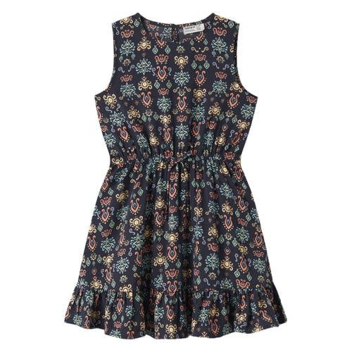 NAME IT KIDS midi jurk donkerblauw