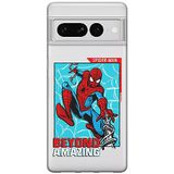 ERT GROUP mobiel telefoonhoesje voor Google PIXEL 7 PRO origineel en officieel erkend Marvel patroon Spider Man 041