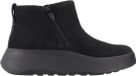 FitFlop F-Mode Suede Enkellaarzen ZWART - Maat 40