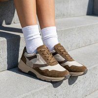 Feyn Feyn Sneakers beige Suède