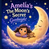 Amelia's The Moon's Secret Goodnight: A Magical Bedtime Story About Friendship, Imagination, and the Wonder of the Night Sky