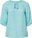 s.Oliver - Mousseline blouse met raglanmouwen en plooitjes