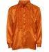Widmann Jaren 80 & 90 Kostuum Lekker Foute Rouchenblouse Oranje Man XL Carnaval kostuum Verkleedkleding