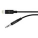Belkin 3,5mm-audiokabel van 1,8 m met Lightning-connector (MFi-gecertificeerde Lightning-naar-AUX-kabel voor iPhone 13, 13 Pro, 13 Pro Max, 13 mini, 12, 12 Pro, 12 Pro Max, XS, XR, SE, en meer) Zwart