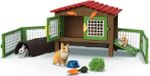 Schleich Cage à lapins, 42728, Monde de la ferme