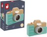 Janod - Houten Camera voor Peuters - Met Geluid, Flits & Caleidoscoop - Vanaf 18 Maanden