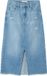 Name it NkfKat zomer jeans rok lang - licht blauw denim - Maat 152