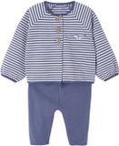 Vertbaudet Gewatteerde babypakje vestje + broek blauw