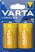 VARTA Longlife D Alkaline Batterijen 1.5 V 8000 mAh 2 Stuks