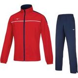 MIZUNO TOKYO MICRO TRACKSUIT Rood/Navy S MENS