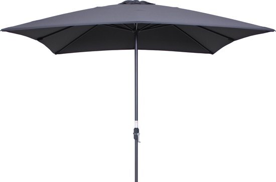 Garden Impressions - Lotus parasol - 250x250 - donker grijs