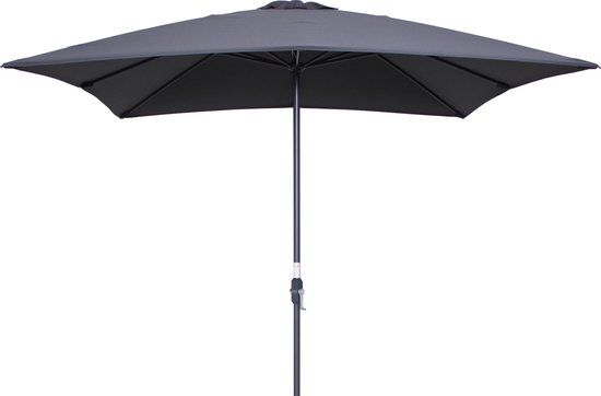 Garden Impressions Lotus Parasol - 250x250cm - Dark Grey