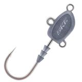 BKK Harpax Offshore Jighead Hook | 5/0-1.5 oz | 3-Pack | Heldere Tin Coating | Naaldpunt
