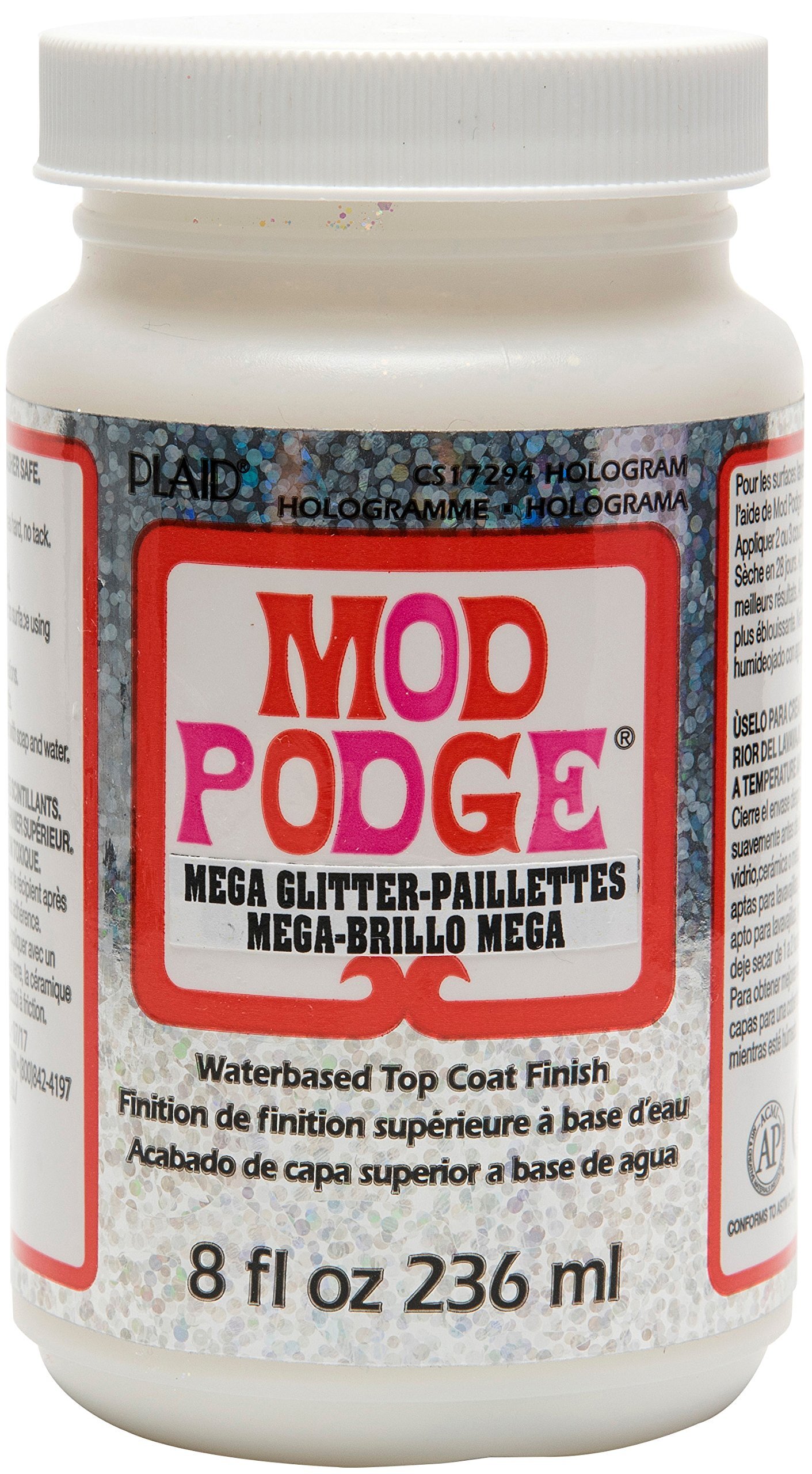 Mod Podge â€¢ Mega glitter hologram 236ml