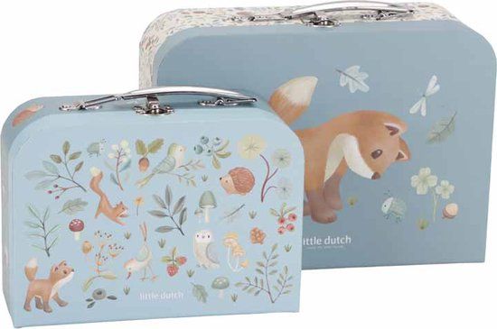 Little Dutch Koffertjes - Forest Friends Blue - Baby kofferset - 2024