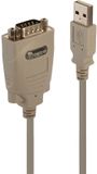 LINDY USB 1.1, Serieel Converter [1x USB 1.1 stekker A - 1x Serieel 9-polig] 1.00 m