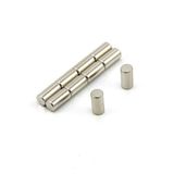 Magneet Expert 5mm dia x 10mm dik N42 Neodymium magneet - 1.1kg Trek (Pack van 100)