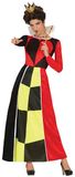Fiestas Guirca Evil Queen Of Hearts - Jurk - Rood/Geel/Zwart - XL/XXL
