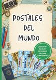 Postales del mundo 2 Coloring Book for Kids Ages 4-9
