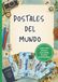 Postales del mundo 2 Coloring Book for Kids Ages 4-9