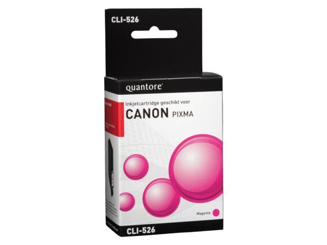 Quantore Inkcartridge Canon CLI-526 rood