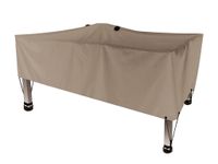 Perel Buitenhoes voor tafel, beigegrijs, rechthoekig, 165 cm x 105 cm x 60 cm
