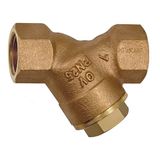 Vuilvanger, RIEGLER Vuilvanger, roodgietijzer, zeef maaswijdte 0,6 mm, bedrijfstemperatuur. -10 °C tot 150 °C, Rp 1/2, DN 15, PN max. 25 bar.