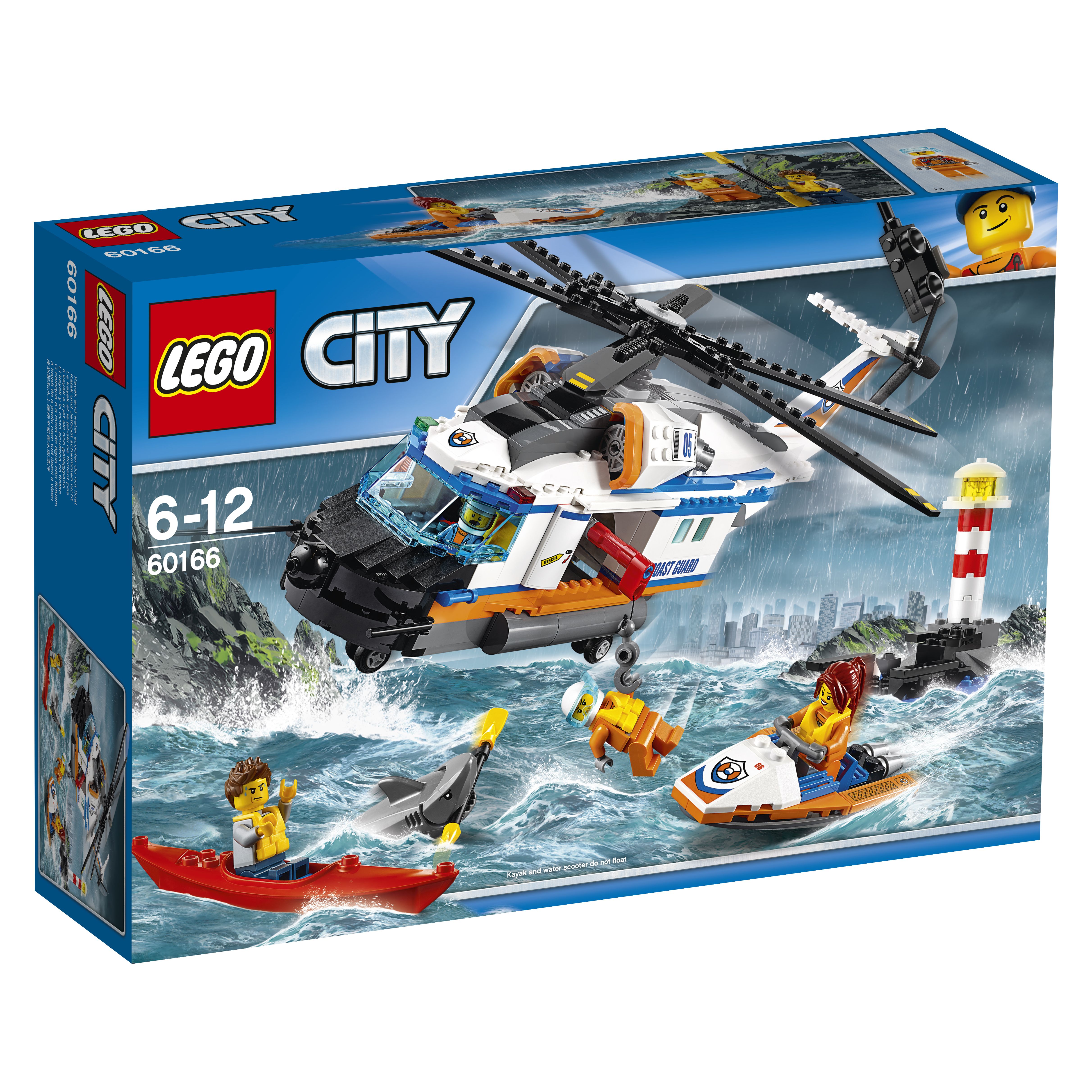 LEGO City Zware reddingshelikopter 60166