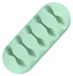 Clips de câble en silicone auto-adhésives, vert, pour la gestion des câbles