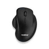 Niceboy OFFICEM20 Kantoor Droitier RF Sans fil Optique 1600 DPI Zwart