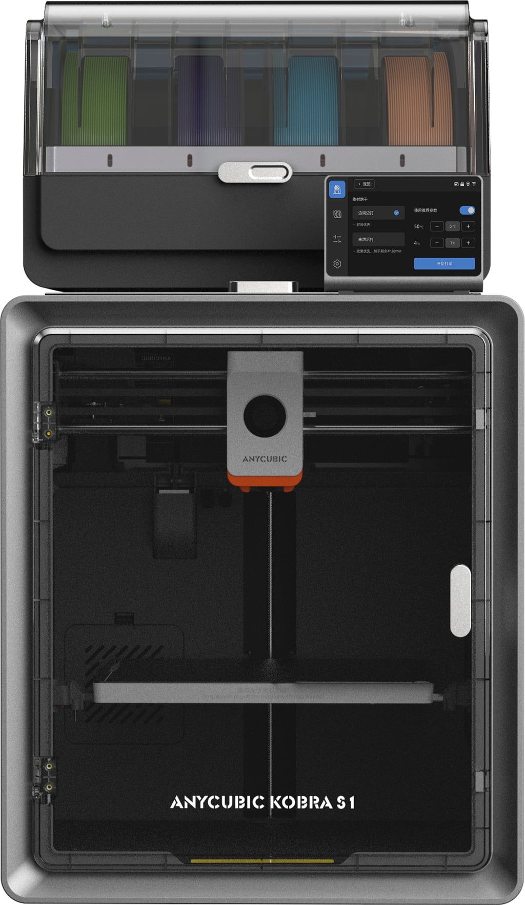 3D Prima Anycubic Kobra S1 Combo 3D-printer, Wifi, 600 mm/s, 250 x 250 x 250 mm