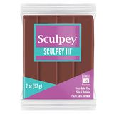 Sculpey III, Modelleermateriaal, 56 g, kleur: "Buried Treasure", chocoladebruin, chocolade