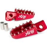 STR8 Cales pied pilote MX Evo Derbi Rouge