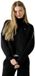 Guess Jeans W6rq10kd122 Sweatshirt Met Rits Zwart M Vrouw