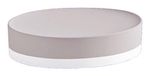 Gedy New Mizar zeepbakje, keramiek, beige, 9 x 12,5 x 3