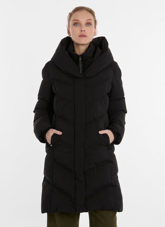 Ragwear Natalka Dames Winterjas - zwart - M