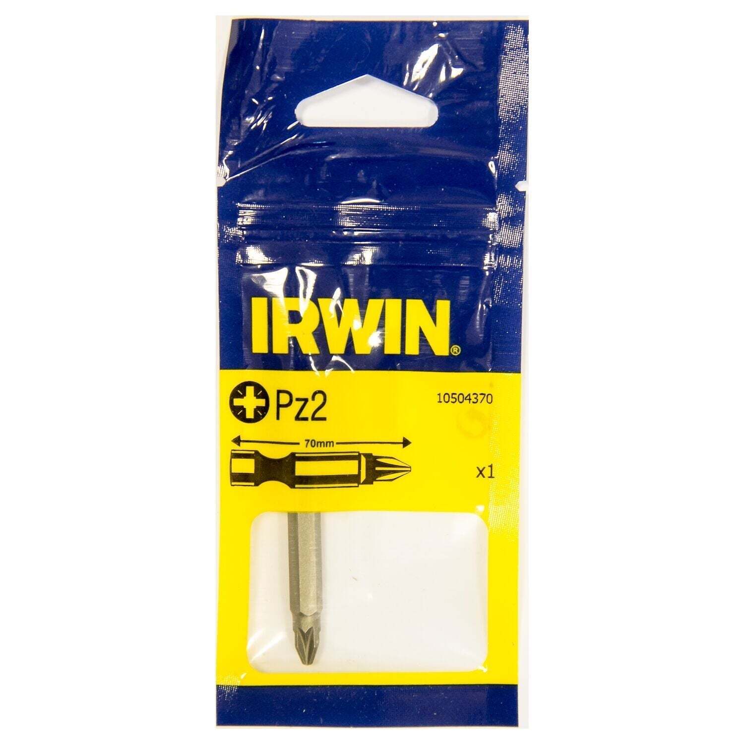 IRWIN Pozidriv Pz2 - 1/4”/70 mm - 1 stuks - 10504370