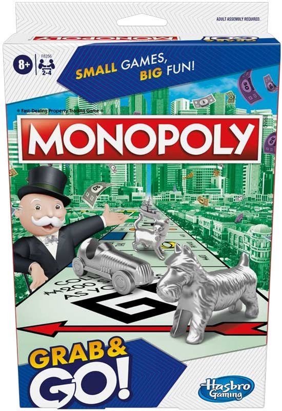 Hasbro MONOPOLY GRAB AND GO.