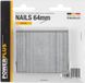 Powerplus POWAIR0345 Nagels - Voor nietmachine tacker - #500 64mm