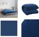vidaXL Verzwaringsdeken 200x225 cm 9 kg Badstof Blauw