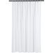 Amazon Basics Douchegordijn, wafelstructuur, 183 x 183 cm, wit/weelderige tuin