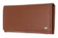 Golden Head Leren portemonnee Polo RFID Protect Damenbörse 2802 Cognac bruine