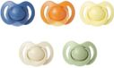 Nuby Orthodontic Silicone Pacifiers, Day & Night, Pack of 5, 18-36 Months