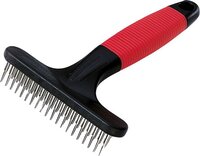 Ferplast Gro 5874 Dog Rake Comb - 15.5x11x3.3 cm - For Long and Short Hair