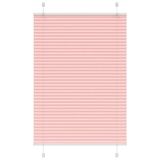 VidaXL Plissé rolgordijn 85x150 cm stofbreedte 84,4 cm polyester roze