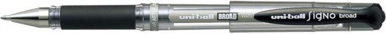 Uniball Signo Zwart - 1.0mm - Zwarte balpen - 1 stuk