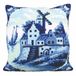 Collection D'Art 5201 kussenset, aardewerk, met grote gaten, katoen, 50 x 45 x 0,1 cm, meerkleurig